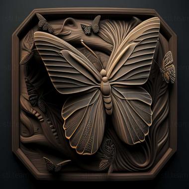 3D модель Iphiclides podalirinus (STL)